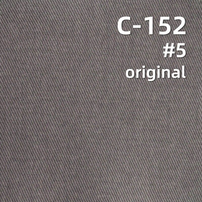 Frost Washed Twill Gabardine | 270g/m2  Cotton Twill Dyed Fabric | Pigment Dyed | Trousers Skirts Jackets Fabric