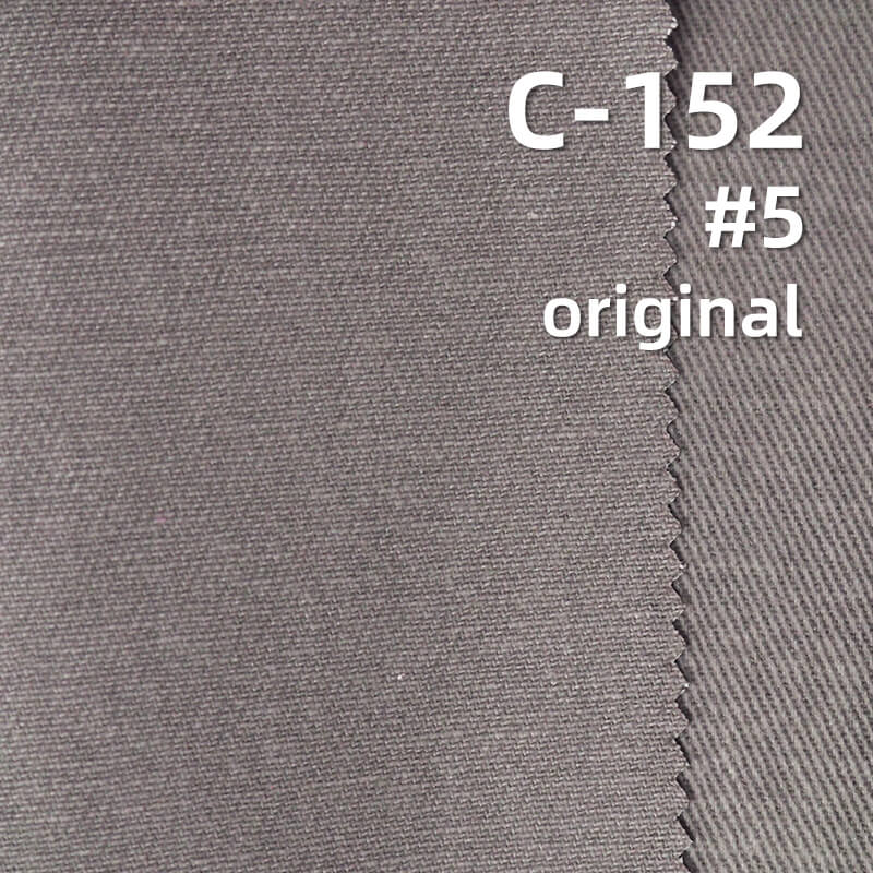 Frost Washed Twill Gabardine | 270g/m2  Cotton Twill Dyed Fabric | Pigment Dyed | Trousers Skirts Jackets Fabric