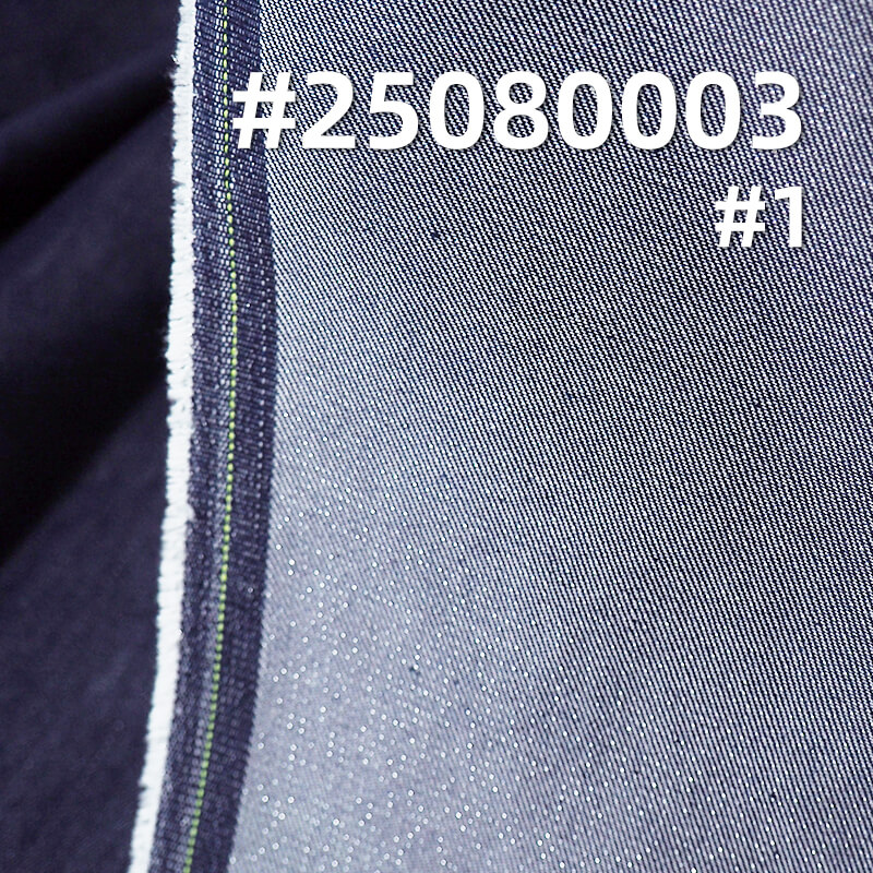 Metallic Thread Colorfast Denim | 9.6oz Lyocell Twill Slub Denim | Bags Shirts Skirts Fabric