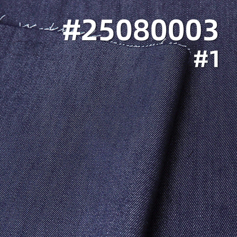 Metallic Thread Colorfast Denim | 9.6oz Lyocell Twill Slub Denim | Bags Shirts Skirts Fabric