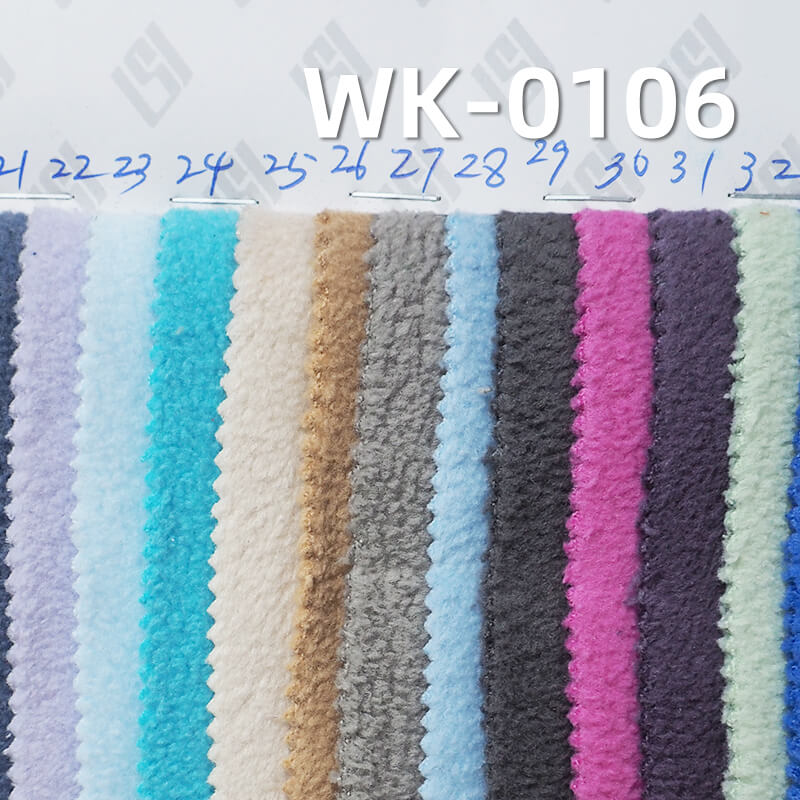 310g/m² Polyester Double-Sided Fleece | Anti-Static & Anti-Bacterial Knit Fabric for Fall & Winter