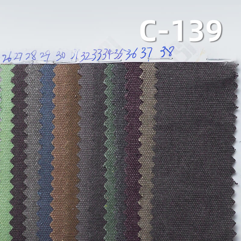 100% Cotton 12oz Canvas Fabric | 370g/m²  Pigment Washed Canvas | Pure Cotton Pearl Canvas for Bags, Shoes, Hats, Apparel