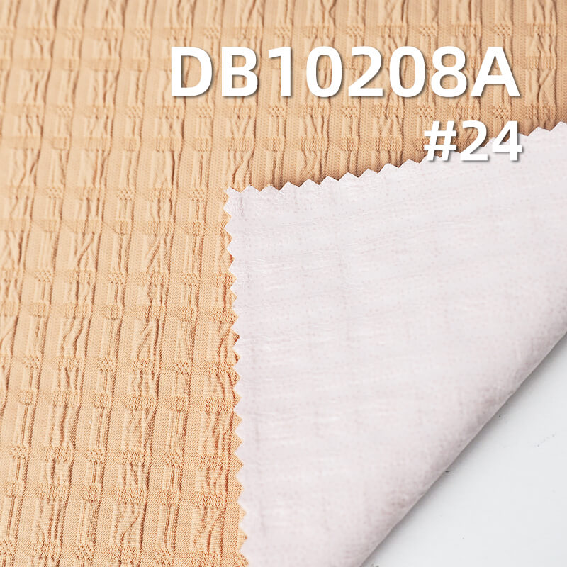 177g/m² Polyester Chain Plaid Dyed Fabric | White Film Laminated | Waterproof | Anti-Static Fabric