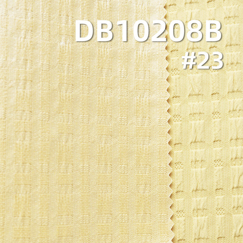 174g/m² Polyester Chain Plaid Dyed Fabric | Transparent Film Laminated | Waterproof | Anti-Static Fabric