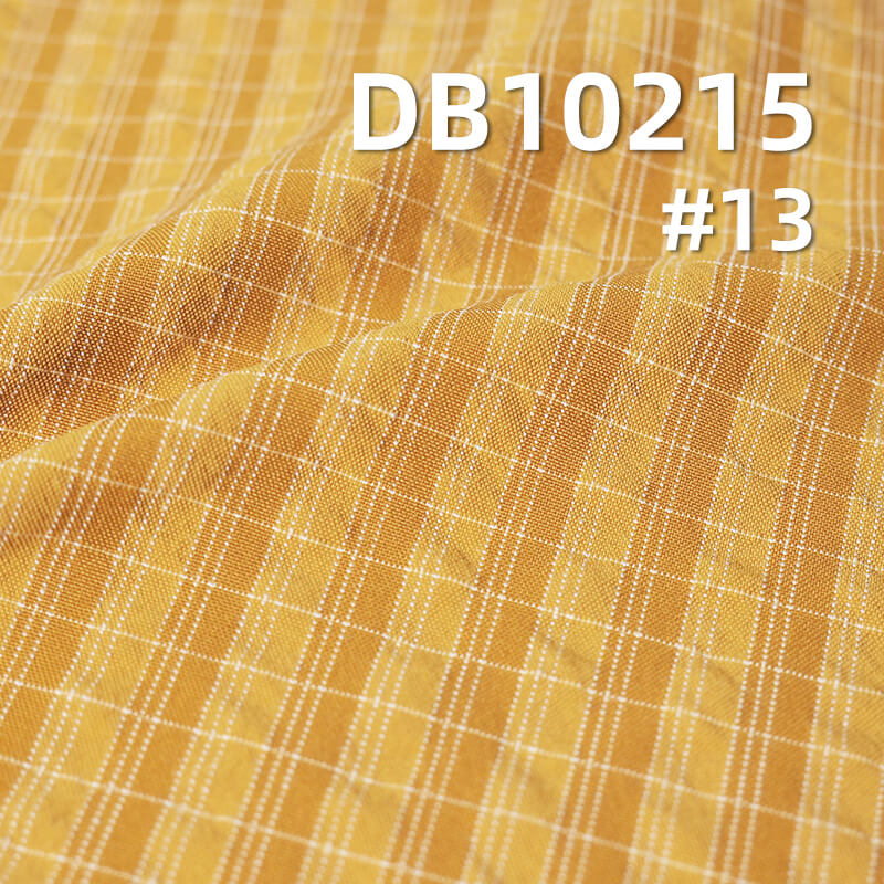 Two-Tone Plaid Dyed Fabric | 190gsm Polyester Rayon Blend Fabric | Waterproof | Anti-static | Windbreaker Fabric