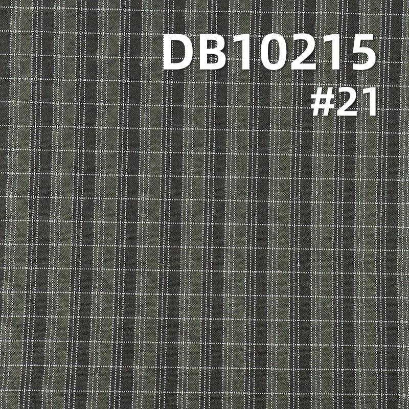 Two-Tone Plaid Dyed Fabric | 190gsm Polyester Rayon Blend Fabric | Waterproof | Anti-static | Windbreaker Fabric