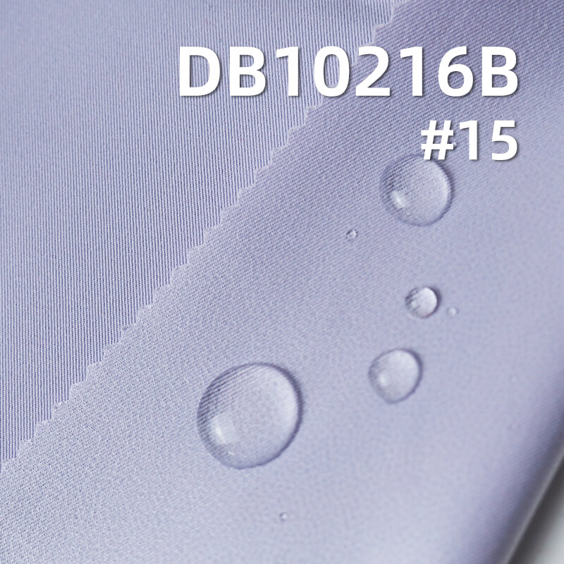 Polyester T800 Dyed Fabric | 164g/m2 Double-Sided Twill | Anti-static | Transparent Film Laminated | Outdoor & Windbreaker Fabric