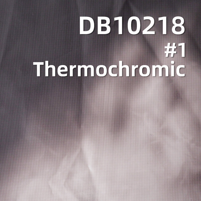 28°C PU Thermochromic Fabric | PFC-Free Waterproof | 42g/m2 Nylon 20D Temperature-Sensitive Tech Fabric