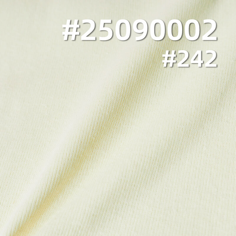 Knitted 40s Combed Cotton | 1x1 Rib Modal Blend | 180g/m2 Stretch Knitted Fabric | Vest & T-shirt Fabric