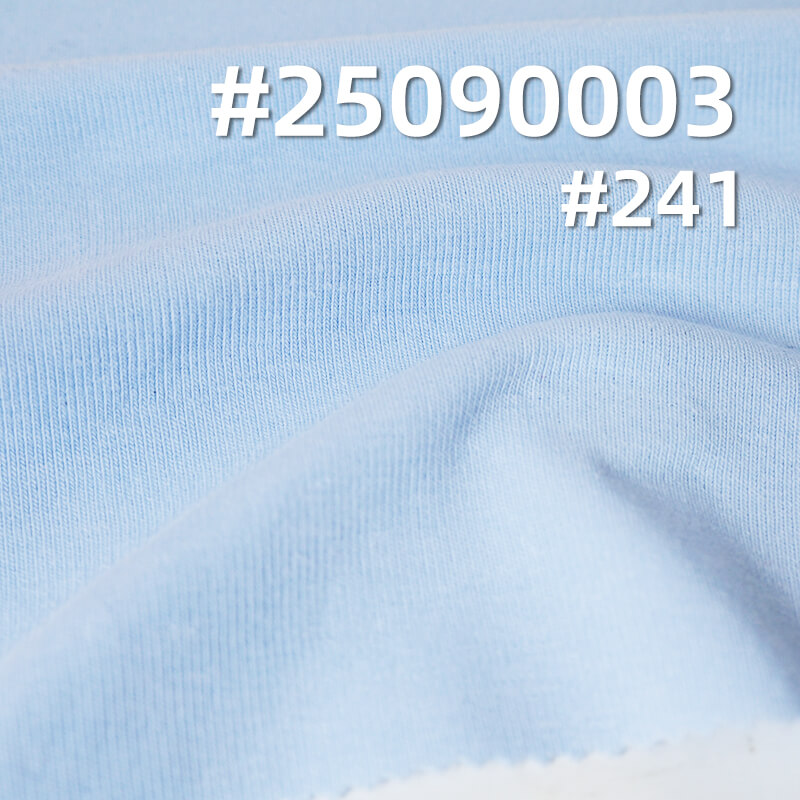 Knitted 40s Combed Cotton | 1*1 Rib Modal Blend |210g/m2 Stretch Knitted Fabric | Vest & T-shirt Fabric