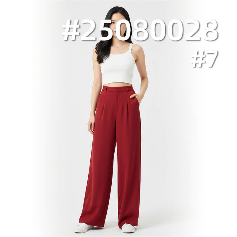 TR Weft Stretch Single Twill Dyed Fabric | 173g/m2 TR Weft Stretch Twill | Dress Pants, Formal Wear & Shirt Fabric