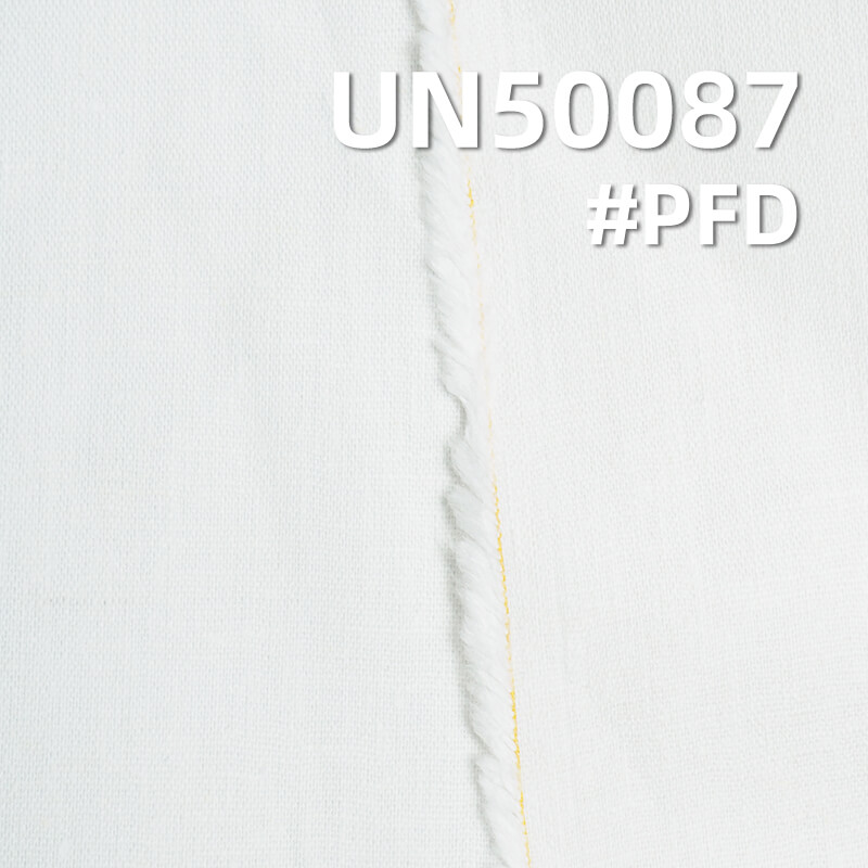 Hemp Cotton Dyed Fabric | 200g/m² Plain Half-bleached Fabric | Solid Color Hemp Cotton for Hanfu, Tops, Skirts