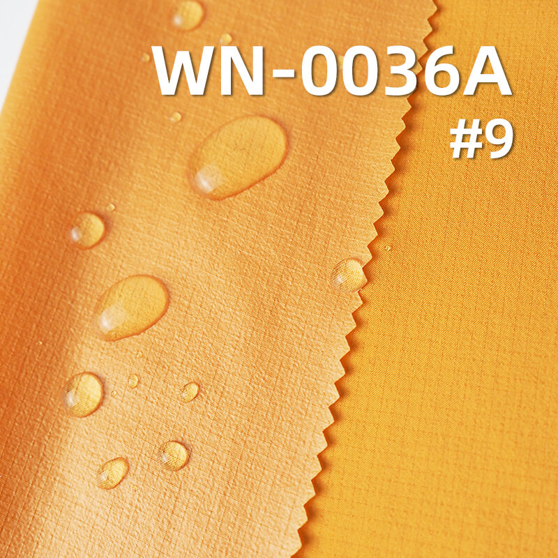 Nylon 66 Ripstop Fabric | 40g/m² Nylon Single Ripstop (0.15cm*0.15cm) | Downproof Film | Waterproof | Outdoor Apparel Fabric
