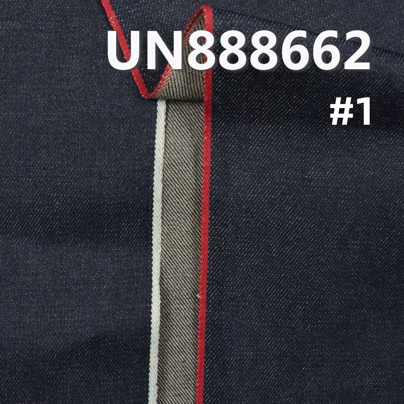 100% Color Cotton Back Selvedge Denim Fabric | 12.6 oz 3/1 "Z" Twill Denim Fabric | For Jeans Denim Jackets