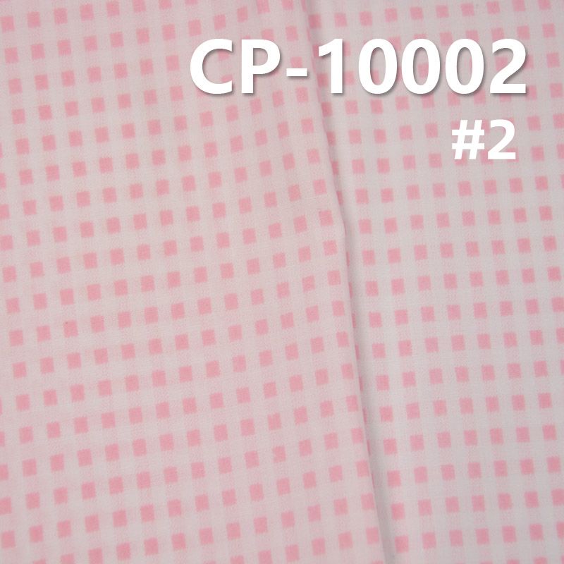 100% Cotton Printed Fabric | 112 g/m2 Lightweight Check Fabric | For Shirts Skirts Apparel