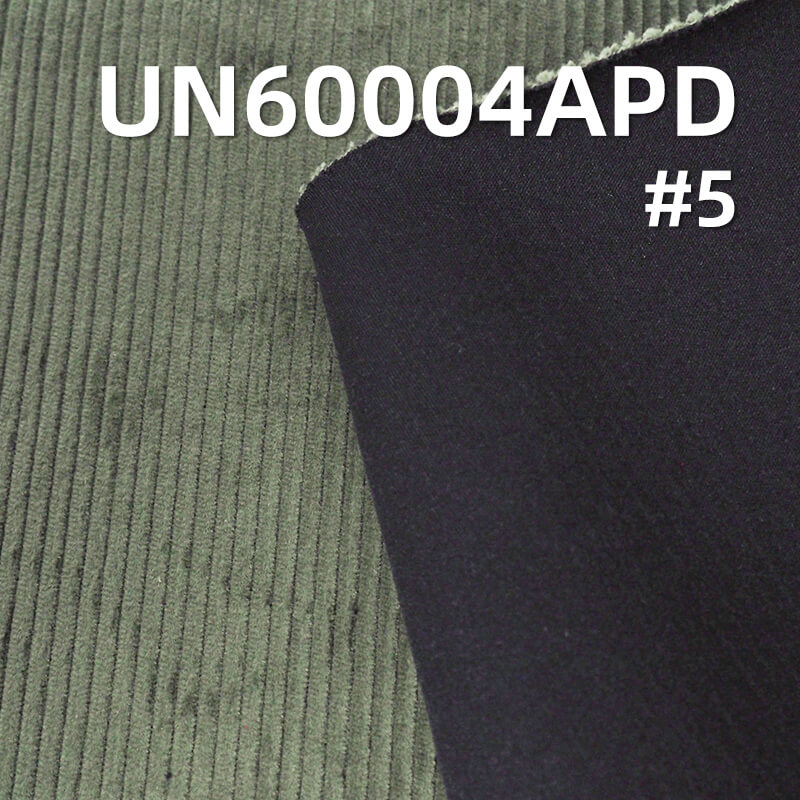 Bonded Cotton Corduroy Fabric | 450g/m2 Heavyweight 8 Wale | For Winter Pants, Jackets & Puffer Outerwear