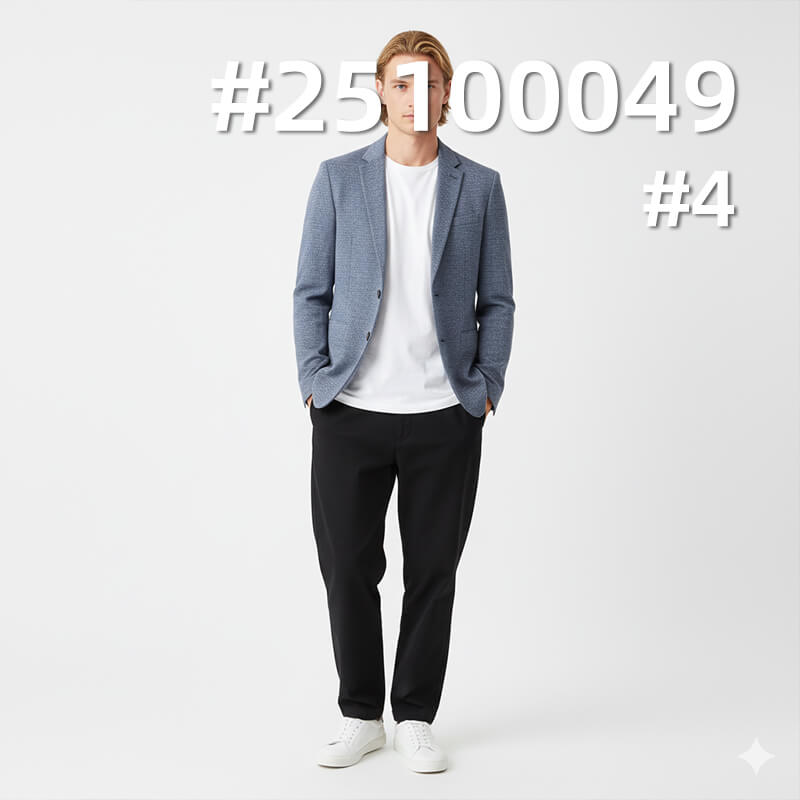 Worsted Wool Blend Suiting | 200g/m2 Poly-Wool Plain Weave | For Suits, Trousers & Corporate Wear