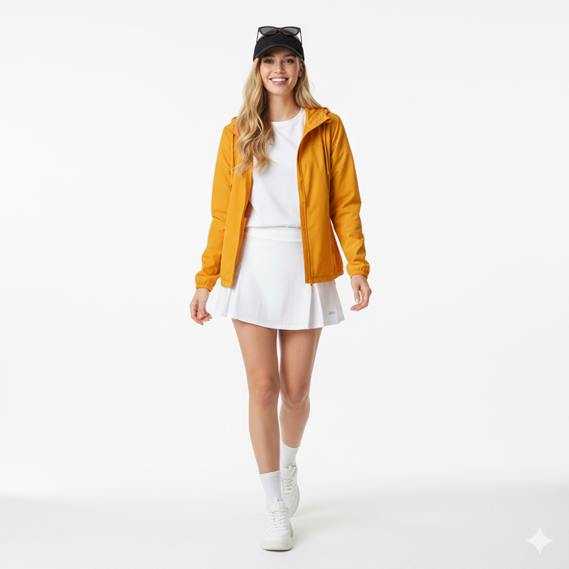 480T High-Density Stretch Nylon | 65g/m2 Ultra-lightweight | UV Protection & 3M Wicking Finish | For Sun Shirts & Packable Jackets