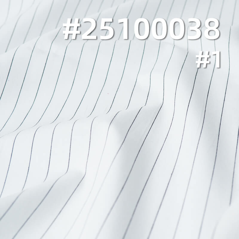 Yarn-Dyed Cotton Stripe Fabric | 120g/m2 Lightweight Plain Weave | For Fashion Shirting, Blouses & Skirts