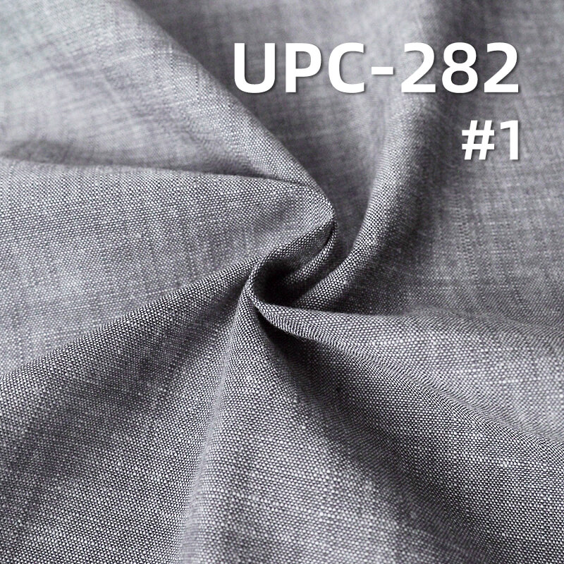 Yarn-Dyed Cotton Chambray Fabric | 165g/m2 Plain Weave | For Premium Shirting, Skirts & Dresses