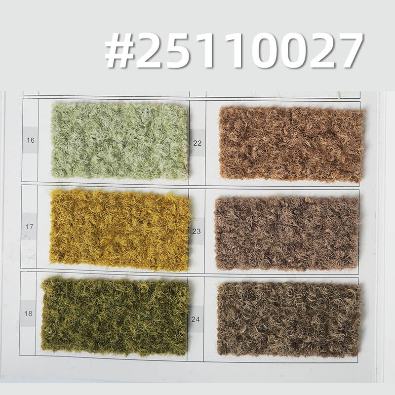 Potala Style Polyester Bouclé Knit | 365g/m2(550g/m) Heavyweight Textured Fabric |For Coats, Skirts, Footwear & Hats