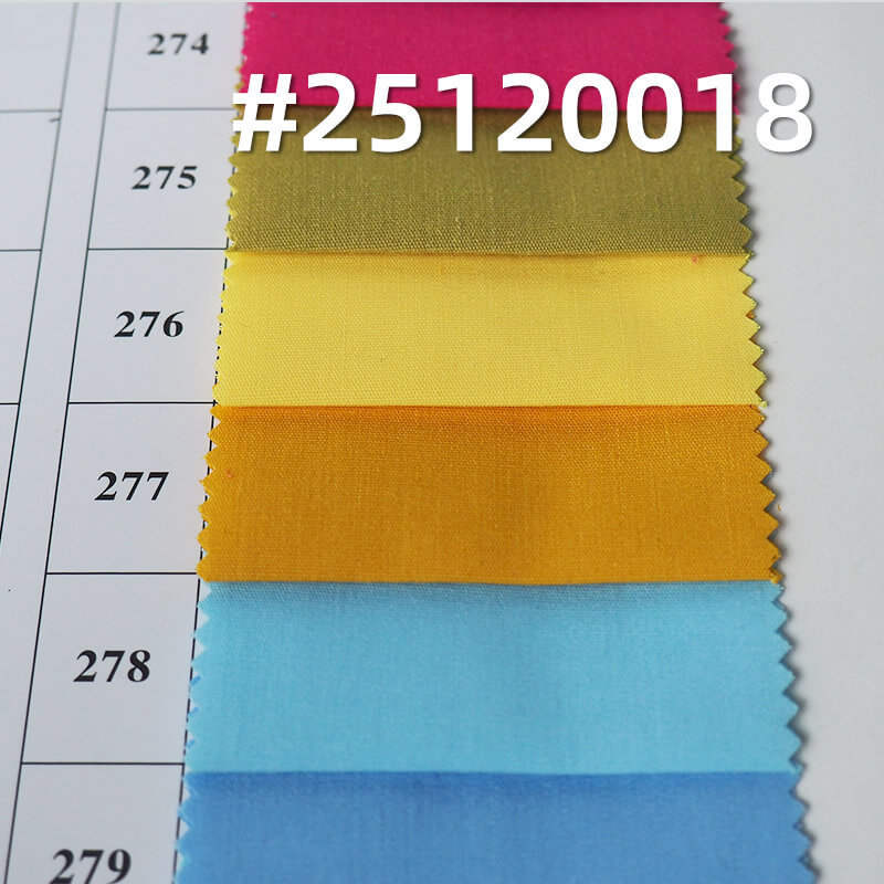 Poly-Cotton Poplin Fabric | 115g/m2 Lightweight T/C Plain Weave | For Shirting, Uniforms & Dresses