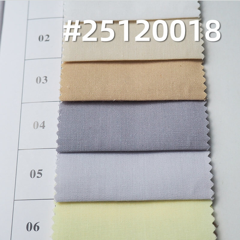 Poly-Cotton Poplin Fabric | 115g/m2 Lightweight T/C Plain Weave | For Shirting, Uniforms & Dresses