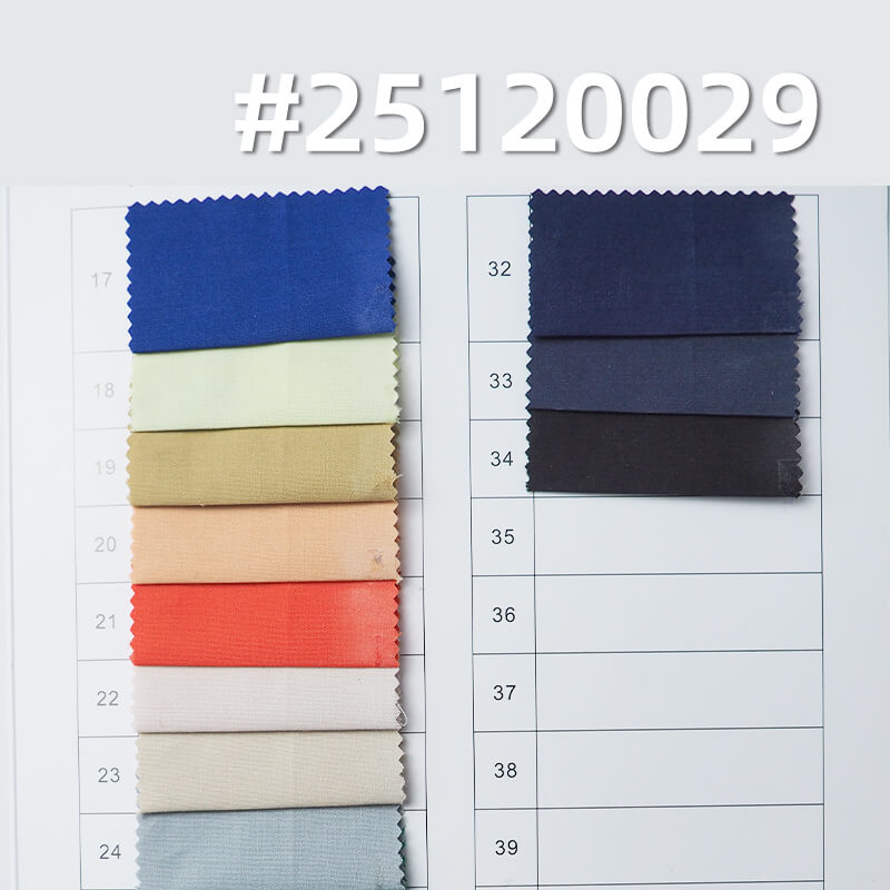 Stretch Poly-Cotton Poplin Fabric | 135g/m2 Lightweight CVC Stretch Weave | For Workwear, Shirting & Uniforms