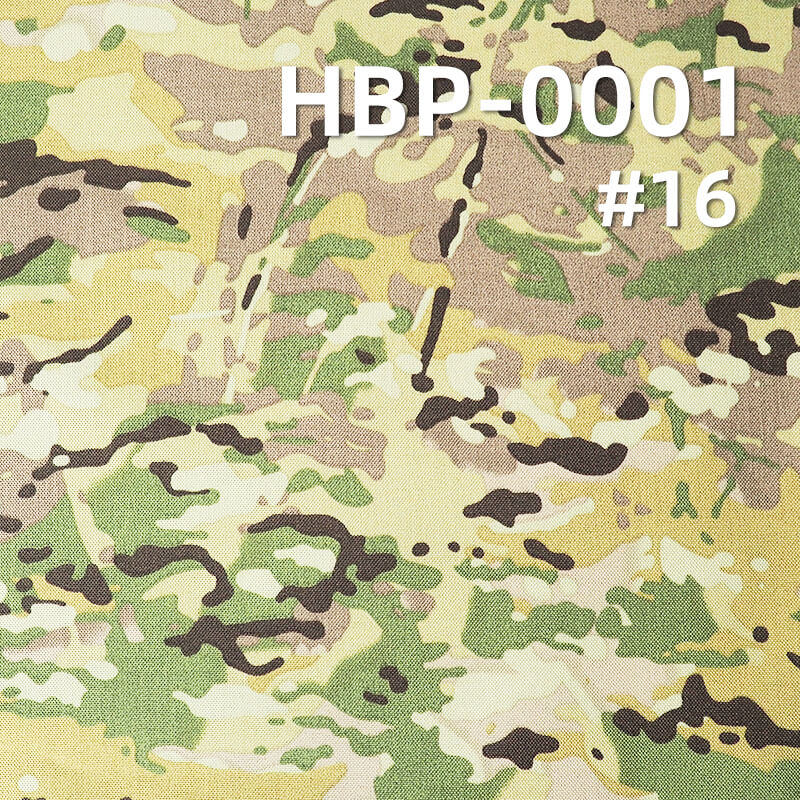 1000D Polyester Oxford Fabric | 230g/m2 Heavy-Duty with Camouflage Print | Waterproof | For Tactical Gear, Backpacks & Luggage