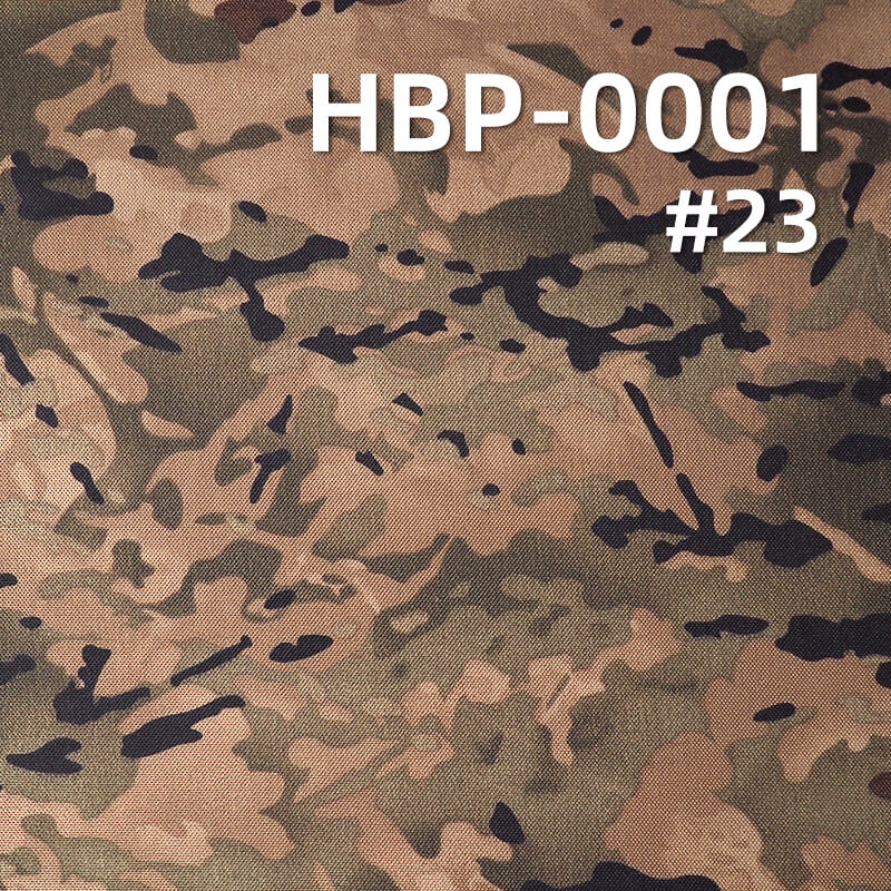 1000D Polyester Oxford Fabric | 230g/m2 Heavy-Duty with Camouflage Print | Waterproof | For Tactical Gear, Backpacks & Luggage