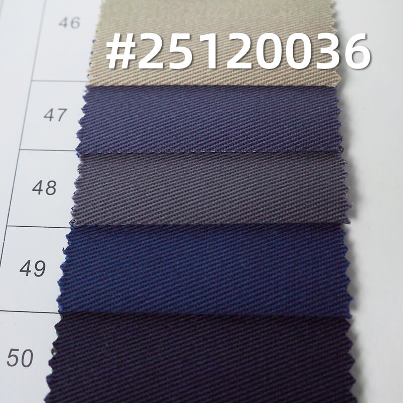 Stretch Poly-Cotton Twill Fabric | 255g/m2 T/C Workwear Drill | For Uniforms, Work Pants & Jackets