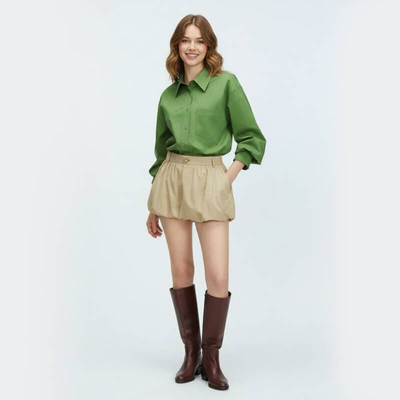 Tencel-like T/C Shirting Fabric | 120g/m2 Ultra-soft Weave | For Blouses, Skirts & Corporate Wear