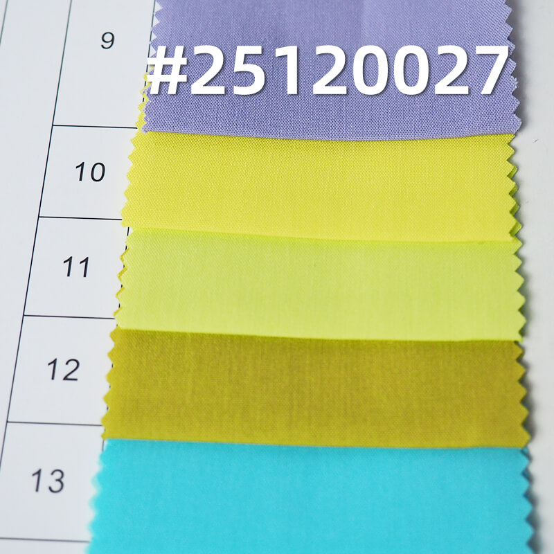 Stretch Cotton Nylon Poplin Fabric | 115g/m2 Lightweight Plain Weave | For Shirting, Uniforms & Dresses