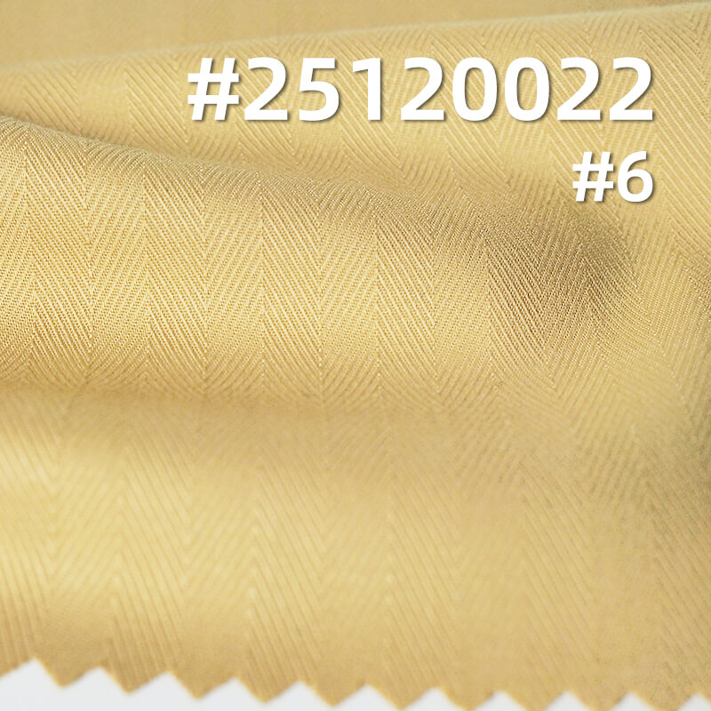 Stretch Bamboo Blend Herringbone Fabric | 140g/m Lightweight Woven Textile | For Premium Shirts, Skirts & Uniforms