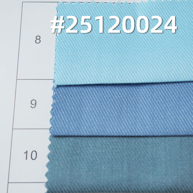 Stretch Bamboo Blend Cavalry Twill | 140g/m2 Lightweight Woven Textile | For Premium Shirts, Skirts & Uniforms