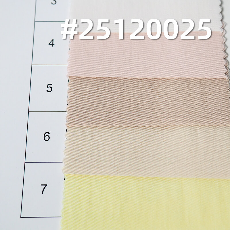 Stretch Cotton Nylon Twill | 135g/m2 Double-Faced Fabric | For Premium Shirting, Blouses & Skirts