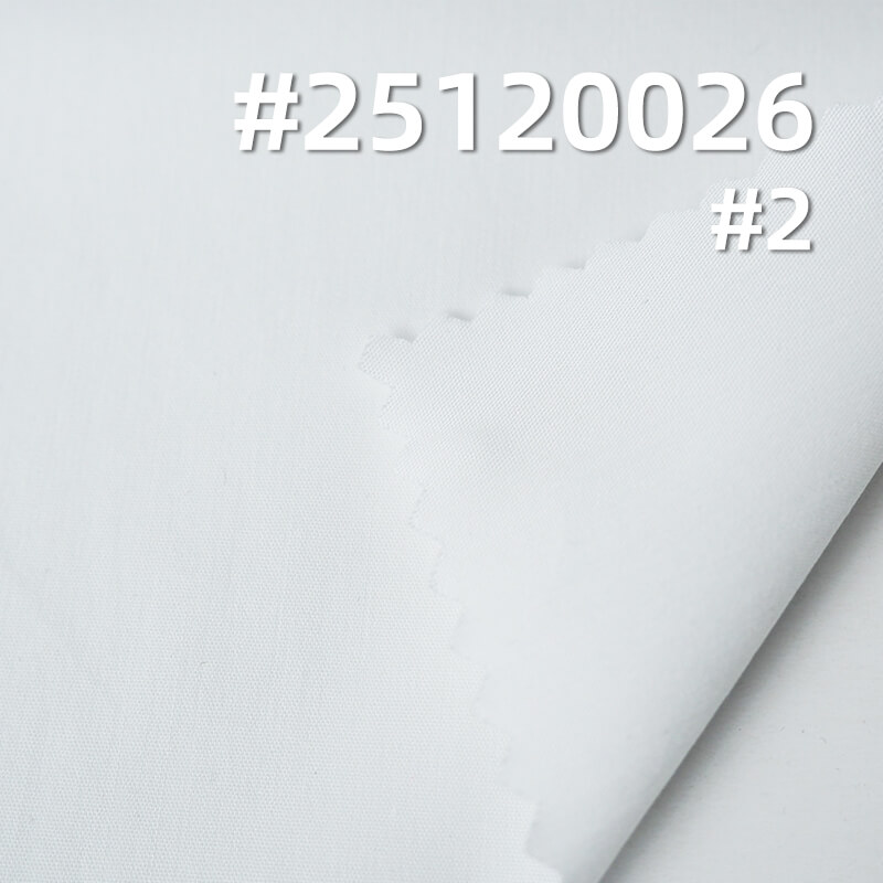 Stretch Cotton Nylon Poplin Fabric | 110g/m2 Ultra-lightweight Plain Weave | For Shirting, Blouses & Dresses