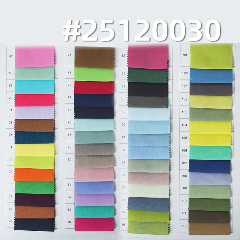 Stretch Poly-Cotton Poplin Fabric | 120g/m2 T/C Stretch Weave | For Shirting, Uniforms & Corporate Wear