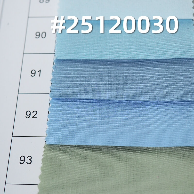 Stretch Poly-Cotton Poplin Fabric | 120g/m2 T/C Stretch Weave | For Shirting, Uniforms & Corporate Wear