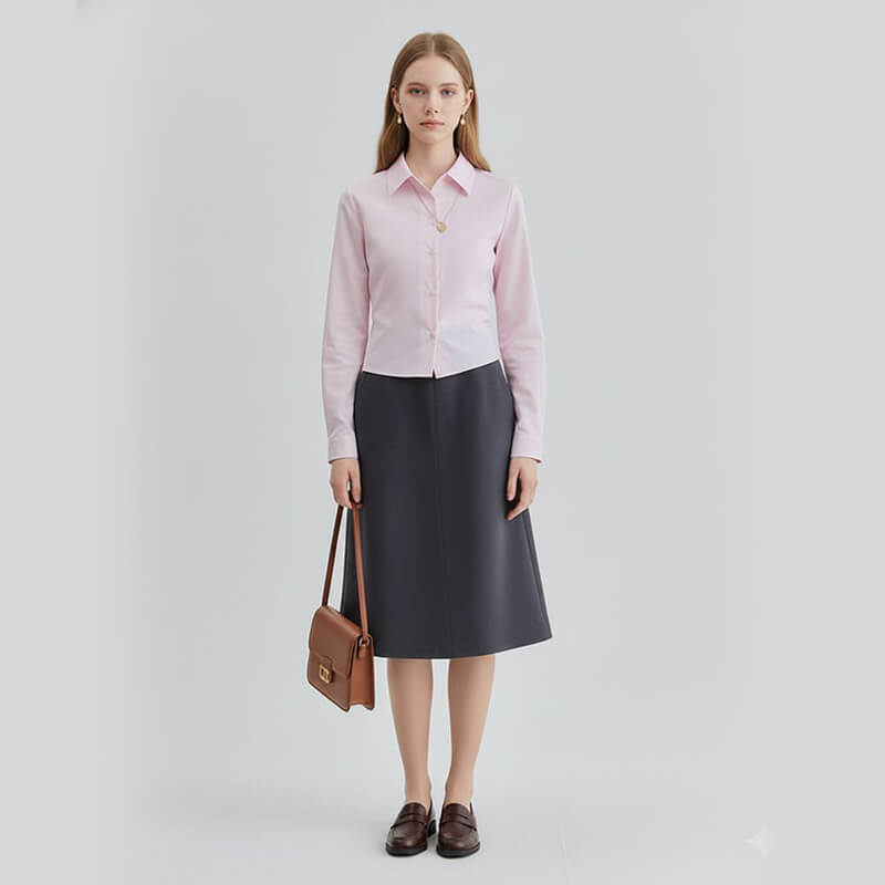 T/C Poly-Cotton Poplin Fabric | 115g/m2 Lightweight Plain Weave | Dyed Textile | For Shirting & Corporate Wear