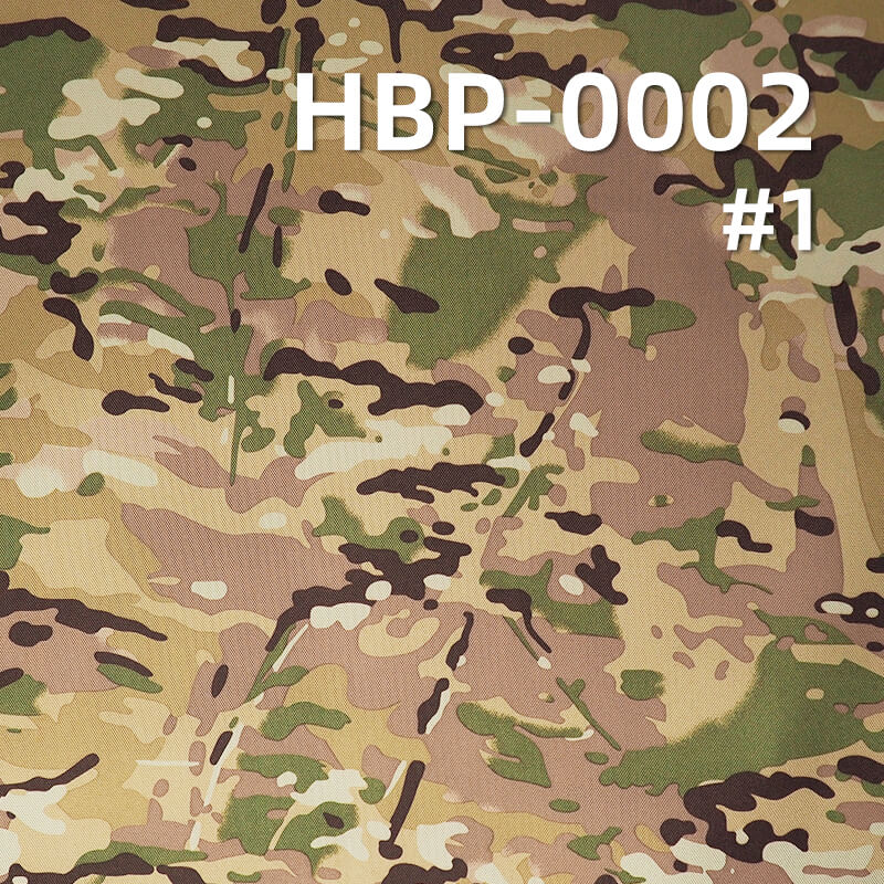 900D*600D Polyester Oxford | 370g/m2 Heavy-Duty Camouflage Print | PVC Coated & Waterproof | For Backpacks & Luggage