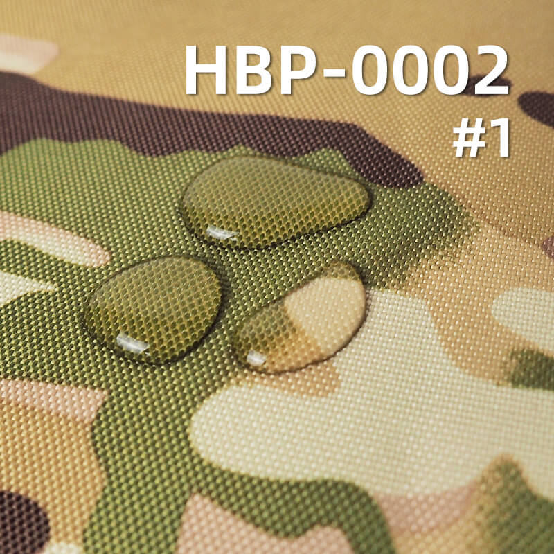 900D*600D Polyester Oxford | 370g/m2 Heavy-Duty Camouflage Print | PVC Coated & Waterproof | For Backpacks & Luggage