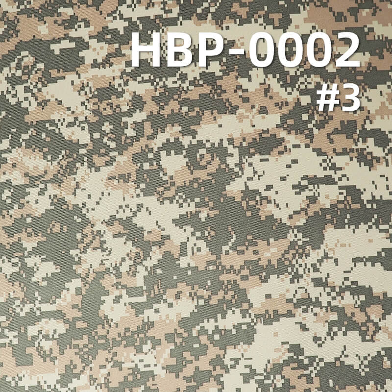 900D*600D Polyester Oxford | 370g/m2 Heavy-Duty Camouflage Print | PVC Coated & Waterproof | For Backpacks & Luggage