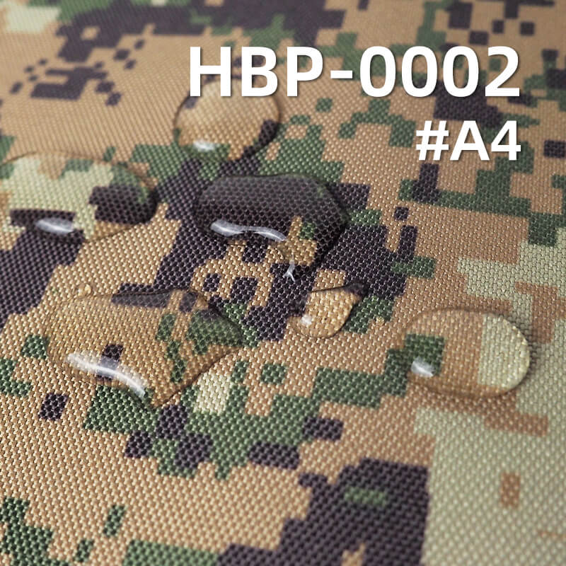 900D*600D Polyester Oxford | 370g/m2 Heavy-Duty Camouflage Print | PVC Coated & Waterproof | For Backpacks & Luggage