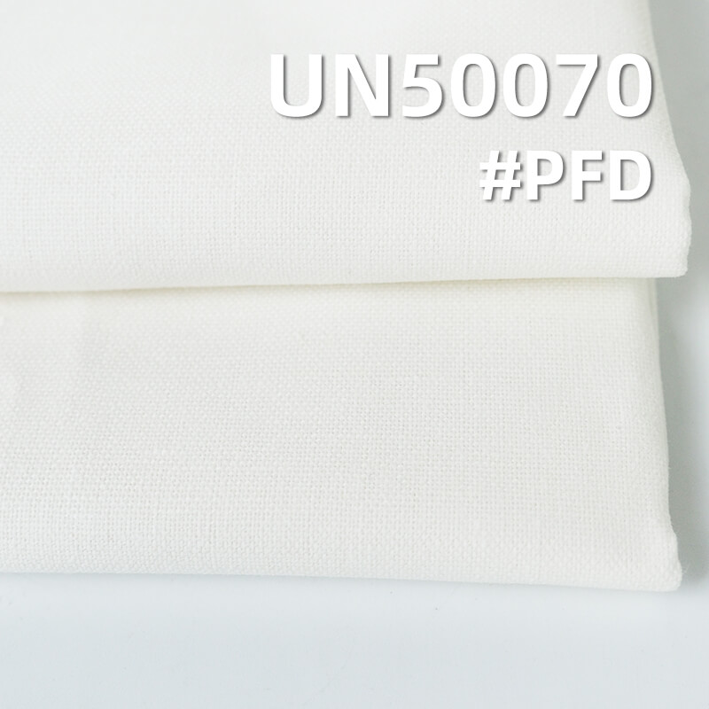 Linen Cotton Dyed Fabric | 175g/m² Cotton Linen Blend Fabric for Pants, Skirts,Jackets
