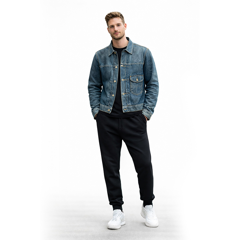 All-Cotton Slub Denim Fabric | 14.1oz Pure Cotton Wide-Width Twill Denim | Jeans, Denim Outerwear Material