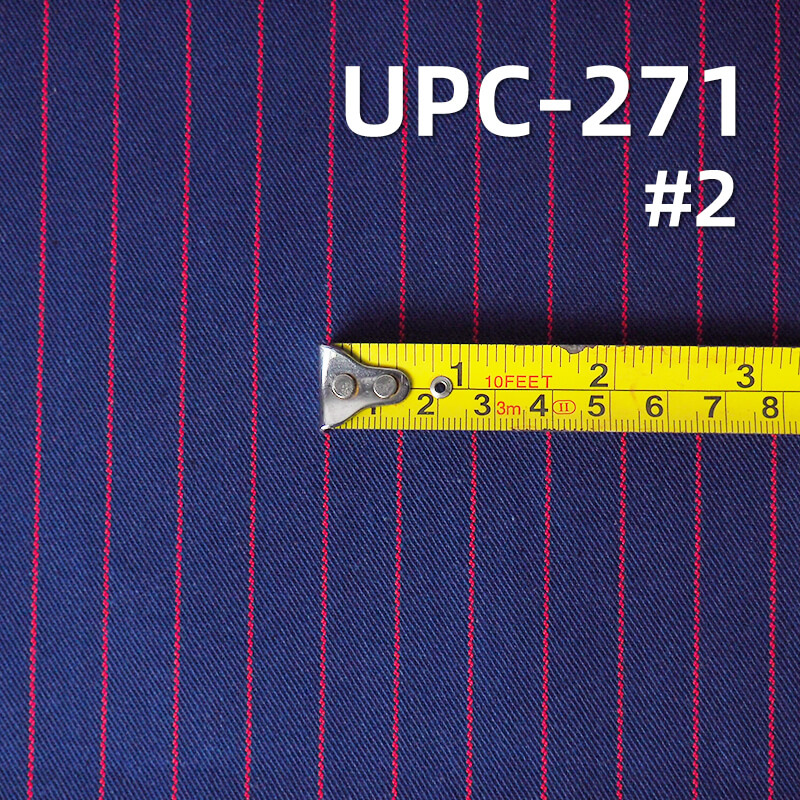 100% Cotton Yarn-Dyed Stripe Fabric | 8.5oz Lightweight LHT Twill | For Skirts & Shirting