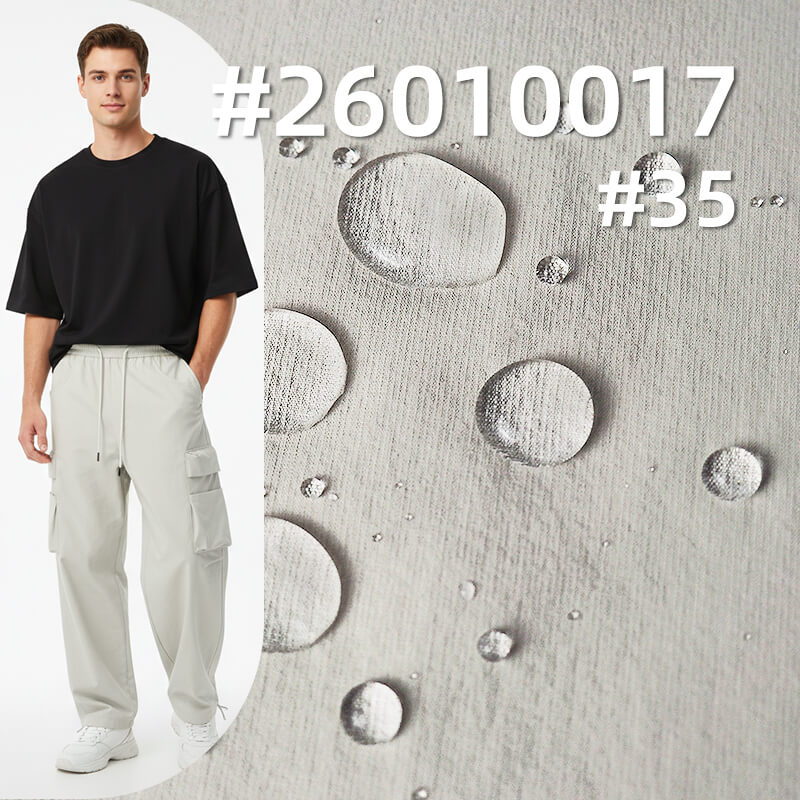 Nylon Spandex Stripe | 140g/m2 Waterproof Stretch Dyed Fabric | Abrasion-Resistant |Cool-Touch | Fabric for Windbreakers & Outdoor Wear