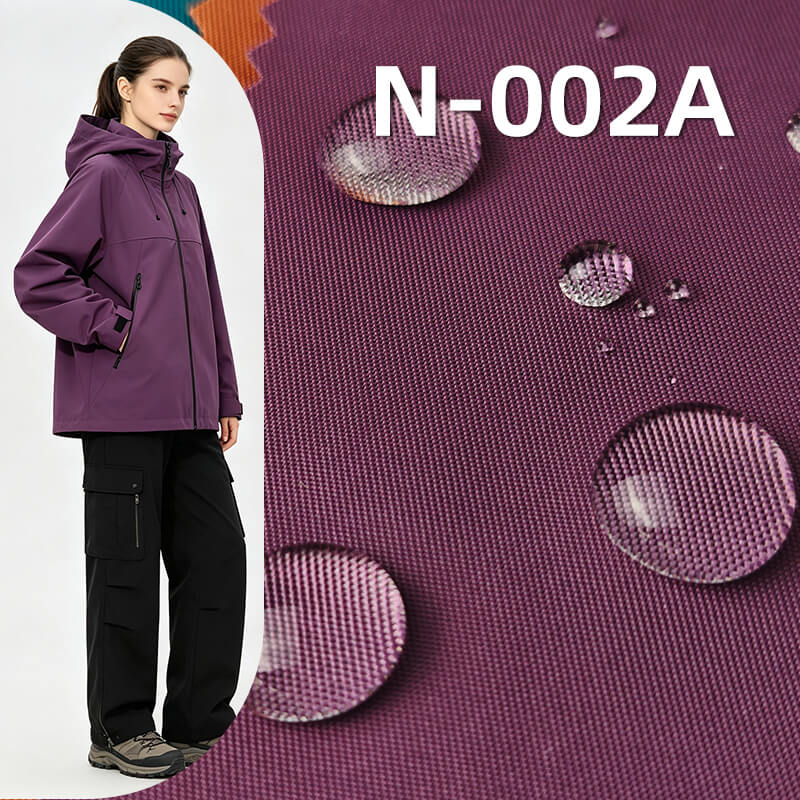 290T Thick Nylon Bonded Wadding Dyed Fabric | 128g/m2 Double-Sided Twill Fabric | Fabric for Outdoor Apparel, Windbreakers & Bags