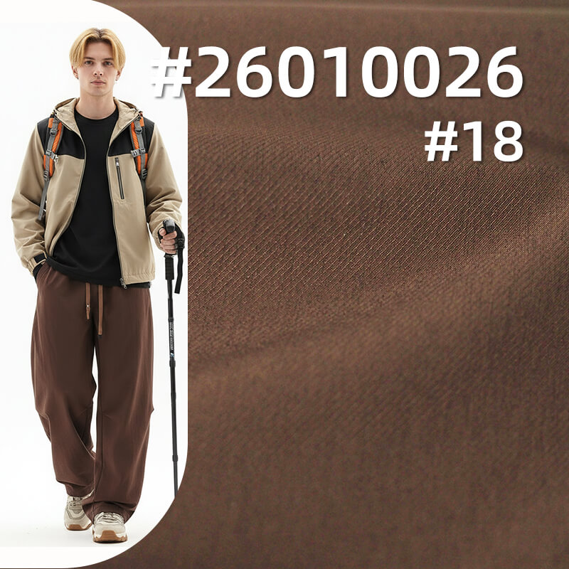 Polyester Cavalry Twill|106g/m2 Twill Dyed Fabric|Jacket Casual Trousers Trench Coat Hiking Pants Fabric